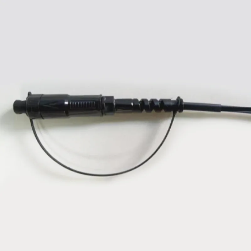 ф5mmสายเคเบิลกลมกันน้ำ Mini SC/APC Connector สายไฟแพทช์ออพติคอล